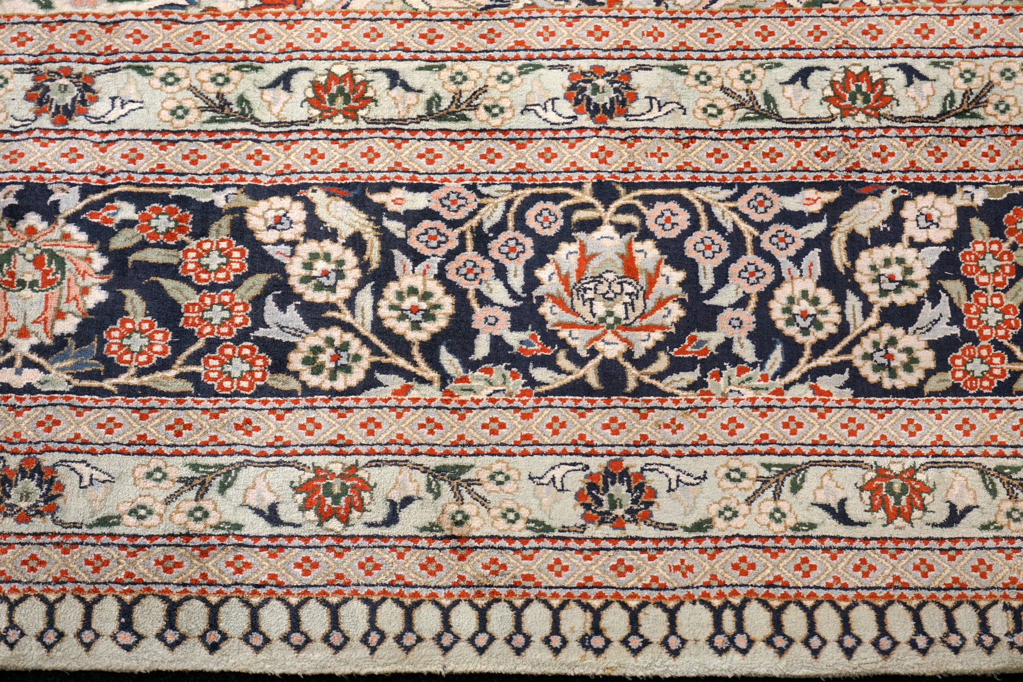China Seidenteppich 387 x 284 cm Orient Teppich