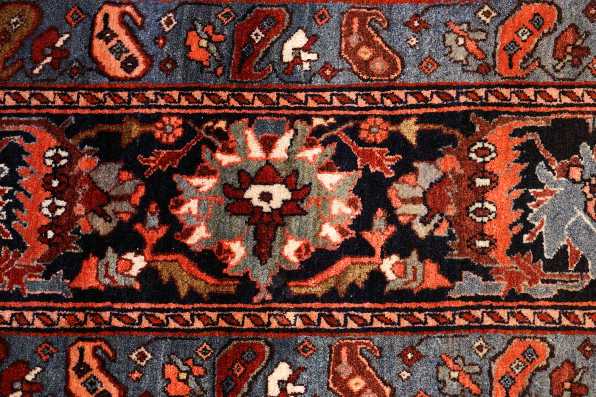 Bidjar Läufer 272 x 40 cm Perserteppich Handgeknüpft