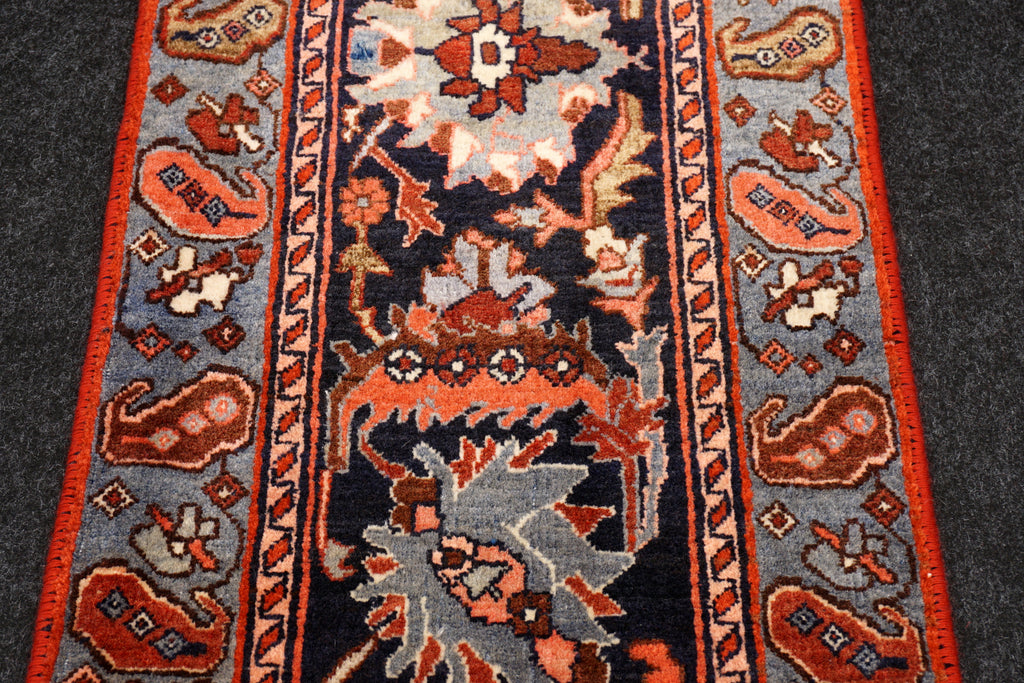 Bidjar Läufer 272 x 40 cm Perserteppich Handgeknüpft