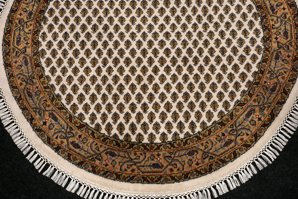 Sarough Rund 102 x 102 cm Orient Teppich Handgeknüpft