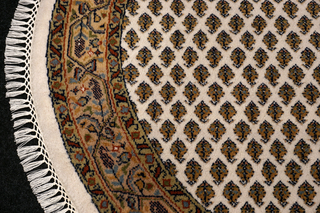 Sarough Rund 102 x 102 cm Orient Teppich Handgeknüpft