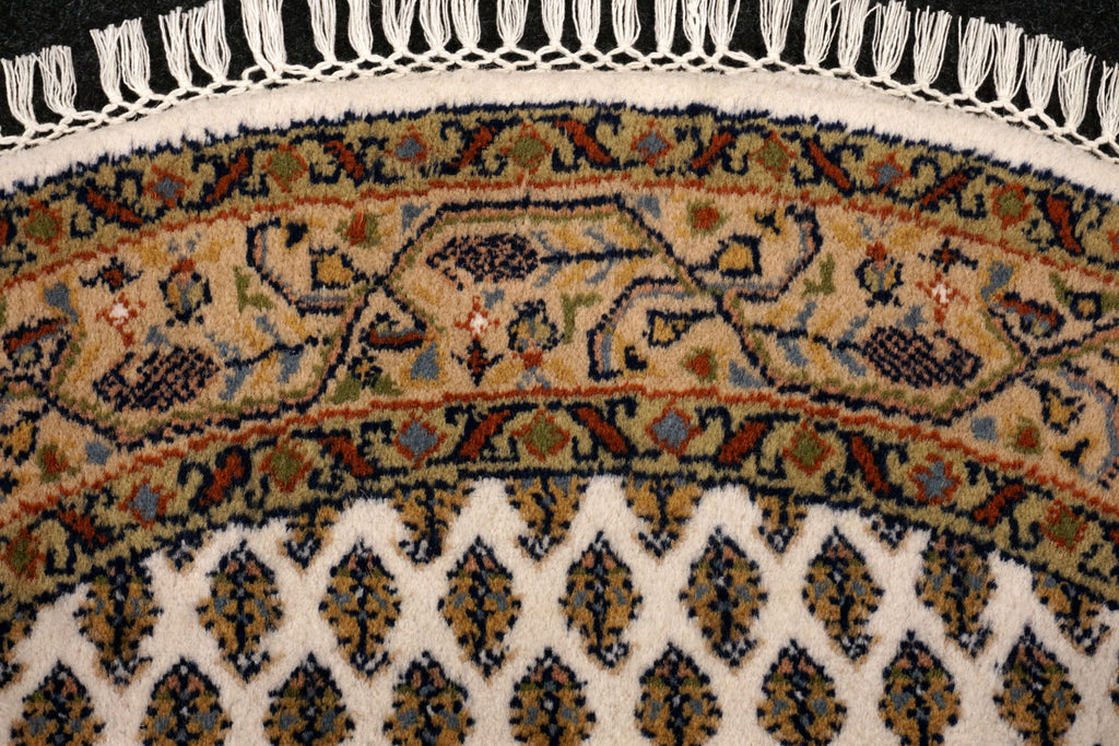 Sarough Rund 102 x 102 cm Orient Teppich Handgeknüpft