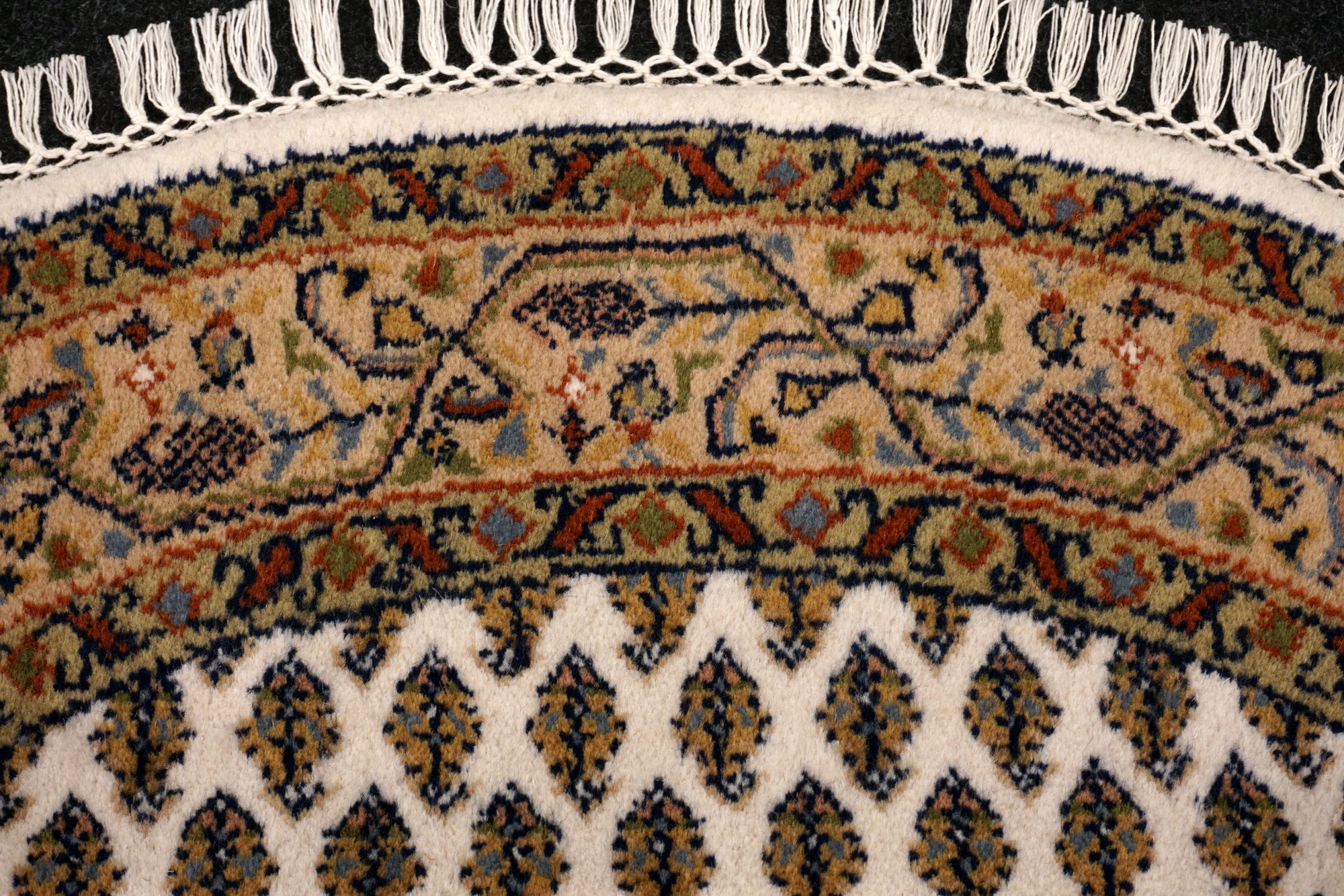 Sarough Rund 102 x 102 cm Orient Teppich Handgeknüpft