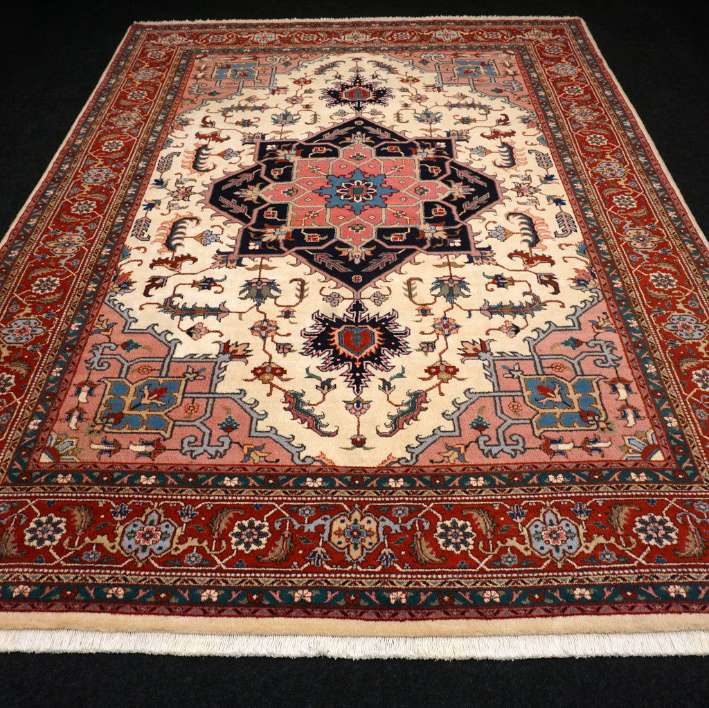 Heriz Teppich 341 x 246 cm Perserteppich Handgeknüpft