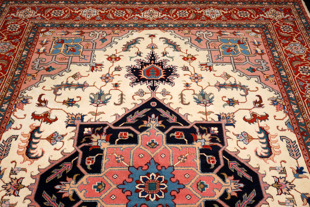 Heriz Teppich 341 x 246 cm Perserteppich Handgeknüpft