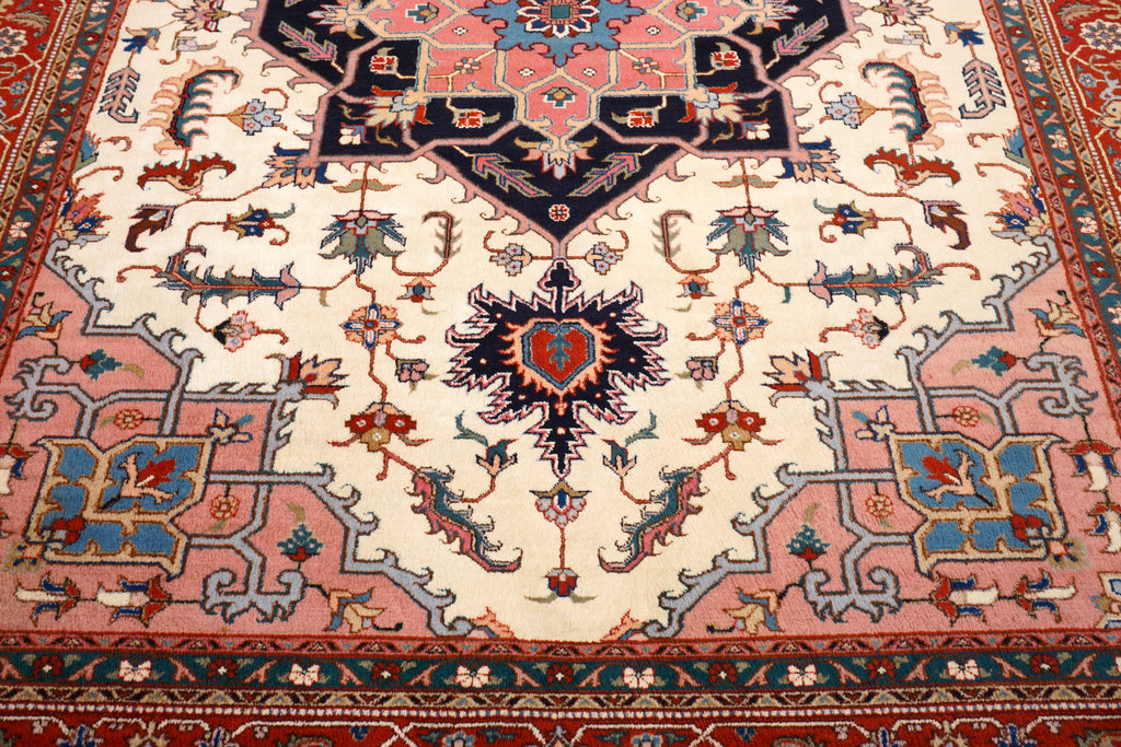 Heriz Teppich 341 x 246 cm Perserteppich Handgeknüpft