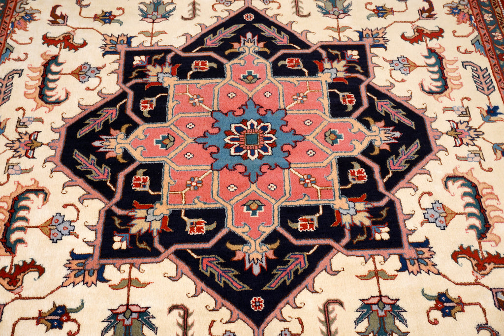 Heriz Teppich 341 x 246 cm Perserteppich Handgeknüpft