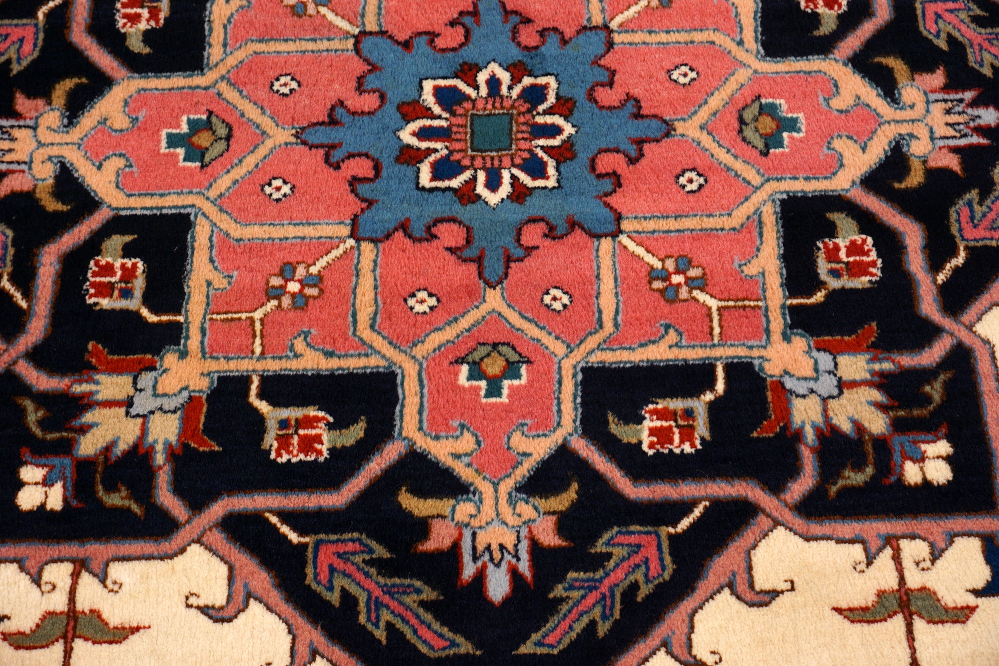 Heriz Teppich 341 x 246 cm Perserteppich Handgeknüpft