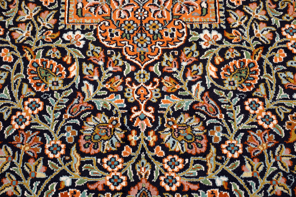 Seidenteppich Kaschmir 152 x 93 cm Ghom Muster
