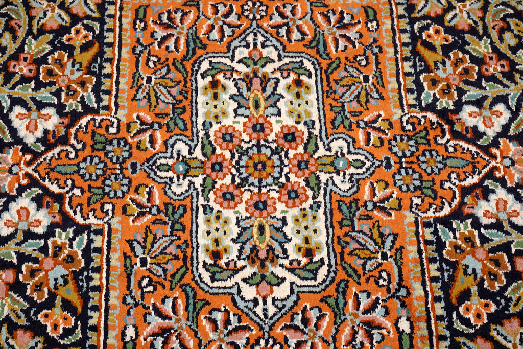 Seidenteppich Kaschmir 152 x 93 cm Ghom Muster