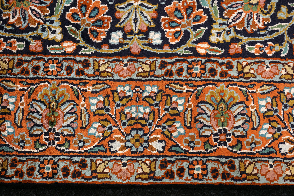 Seidenteppich Kaschmir 152 x 93 cm Ghom Muster