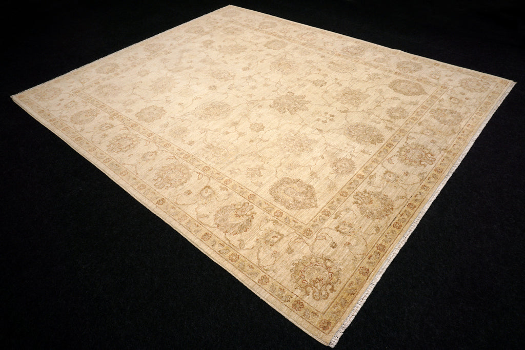 Ziegler Sandfarbe 293 x 250 cm Orient Teppich Handgeknüpft