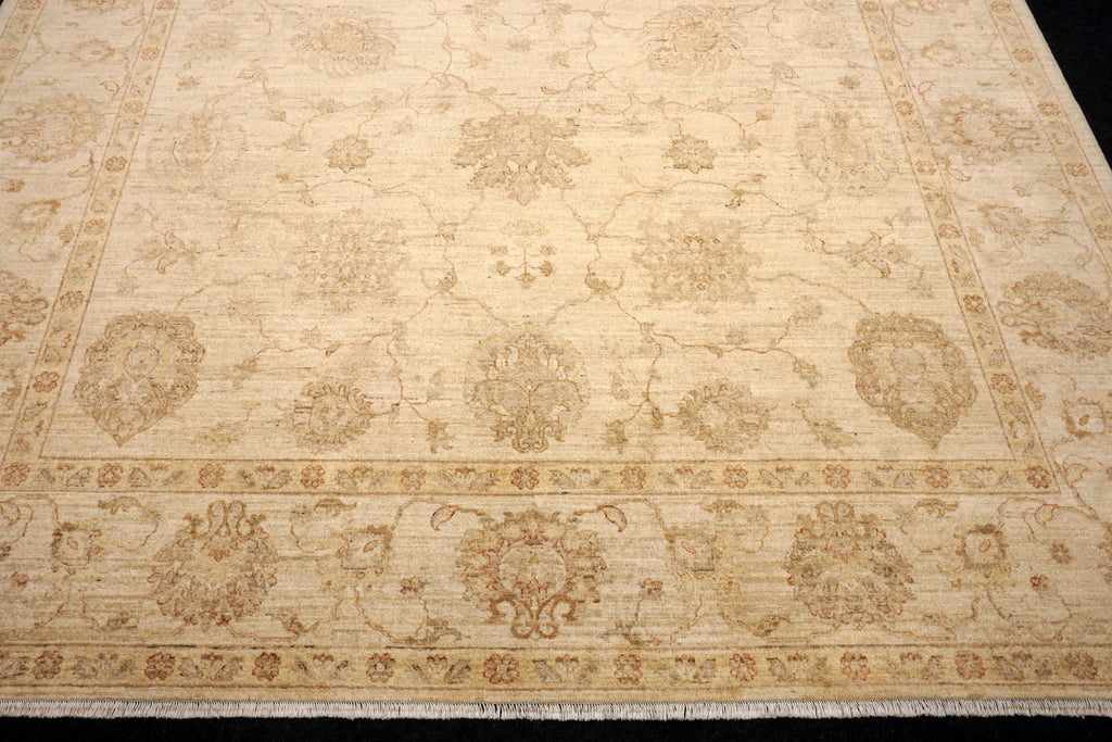 Ziegler Sandfarbe 293 x 250 cm Orient Teppich Handgeknüpft