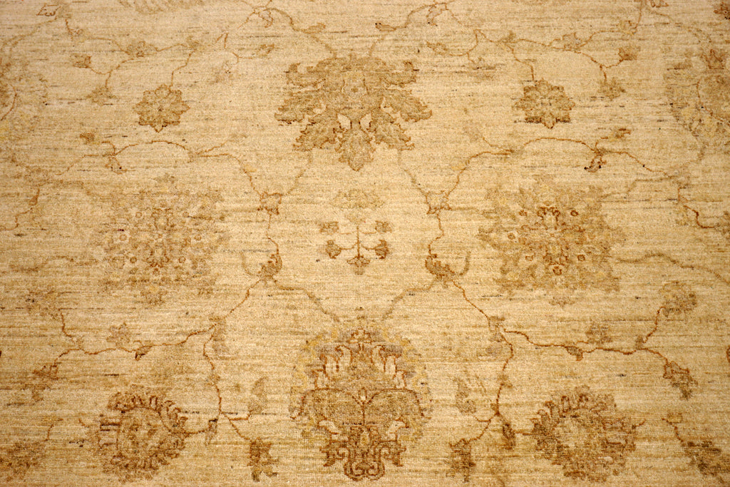 Ziegler Sandfarbe 293 x 250 cm Orient Teppich Handgeknüpft
