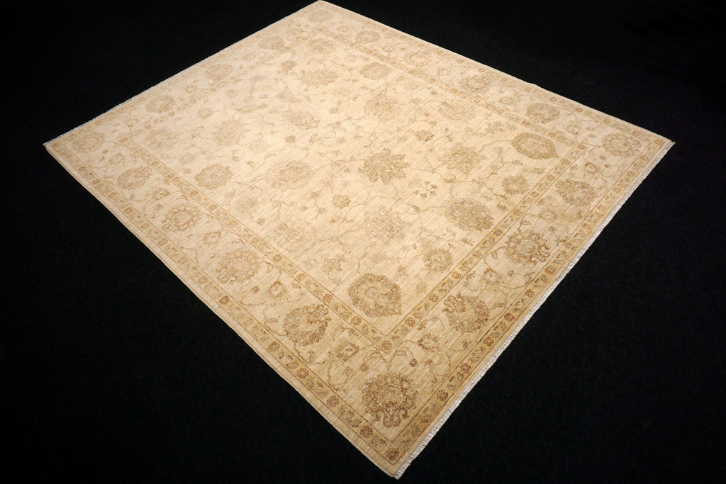 Ziegler Sandfarbe 293 x 250 cm Orient Teppich Handgeknüpft