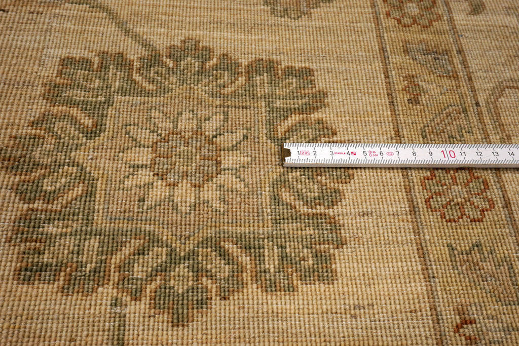 Ziegler Sandfarbe 293 x 250 cm Orient Teppich Handgeknüpft