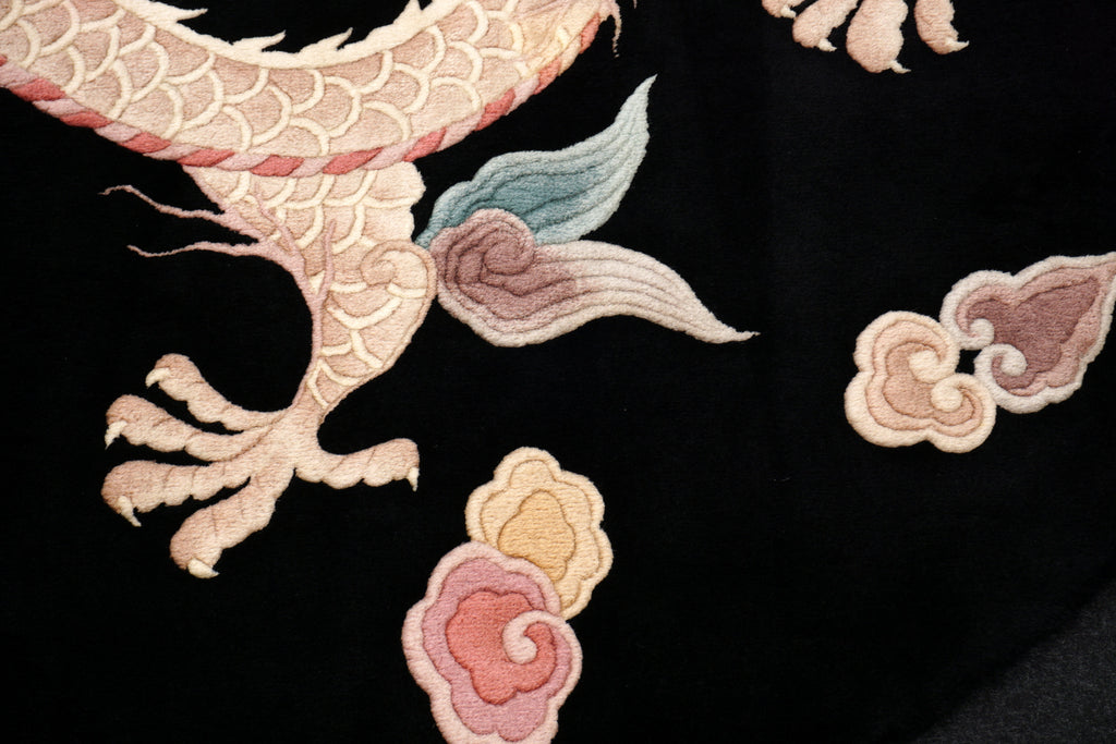 China Drachen Motiv 277 x 183 cm Orient Teppich