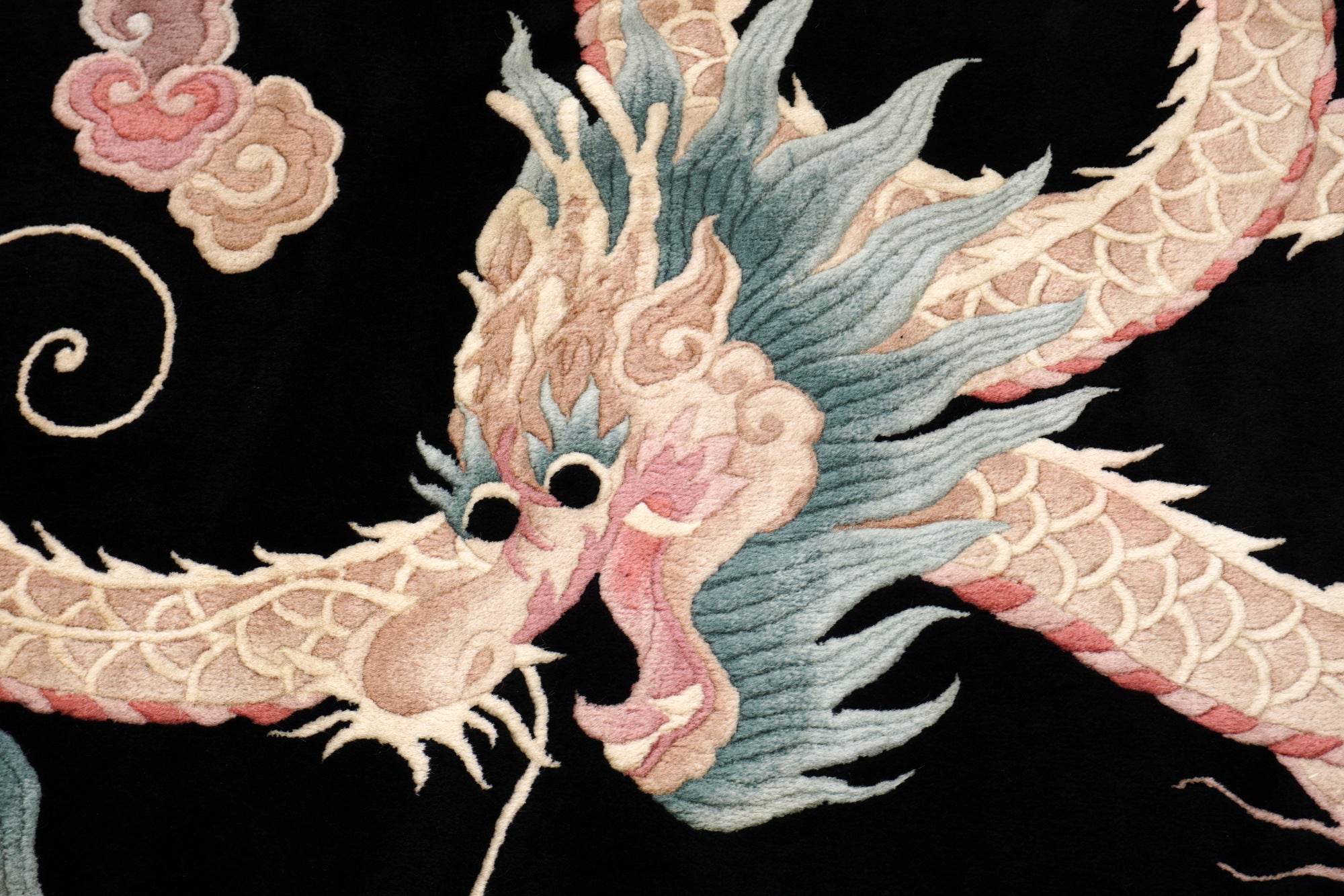 China Drachen Motiv 277 x 183 cm Orient Teppich