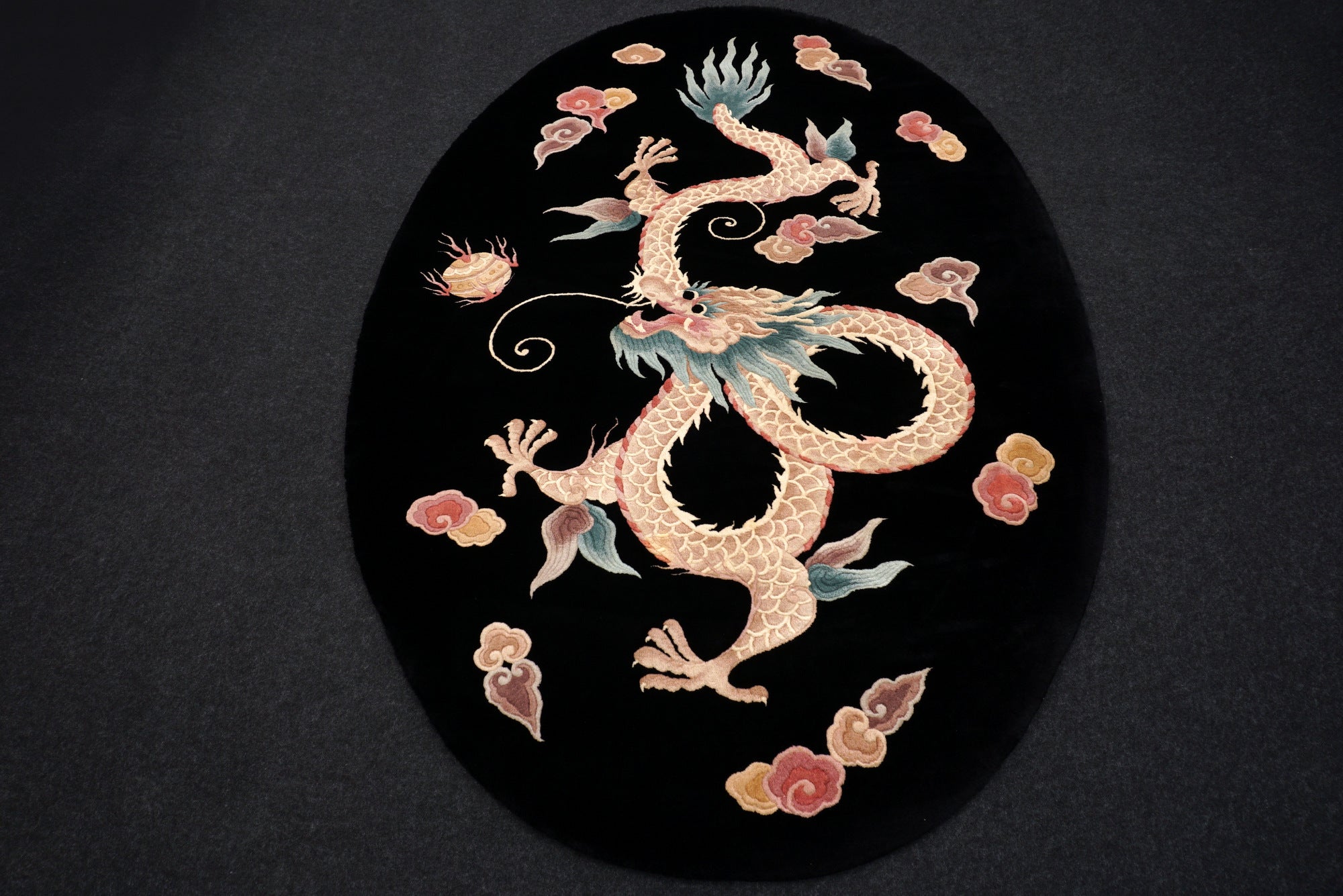 China Drachen Motiv 277 x 183 cm Orient Teppich