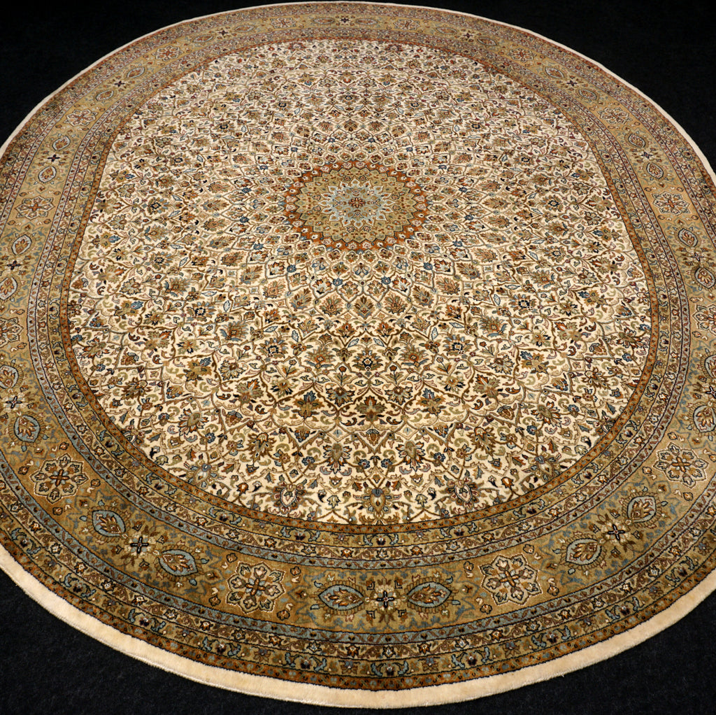 Täbriz Gombad 303 x 246 cm Indo Orient Teppich Handgeknüpft