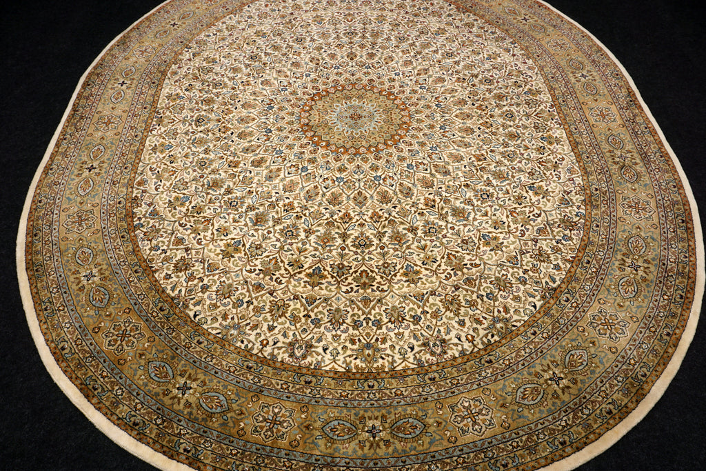 Täbriz Gombad 303 x 246 cm Indo Orient Teppich Handgeknüpft