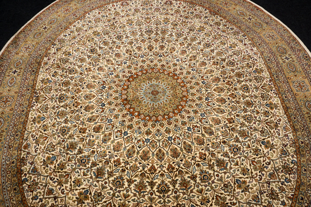 Täbriz Gombad 303 x 246 cm Indo Orient Teppich Handgeknüpft