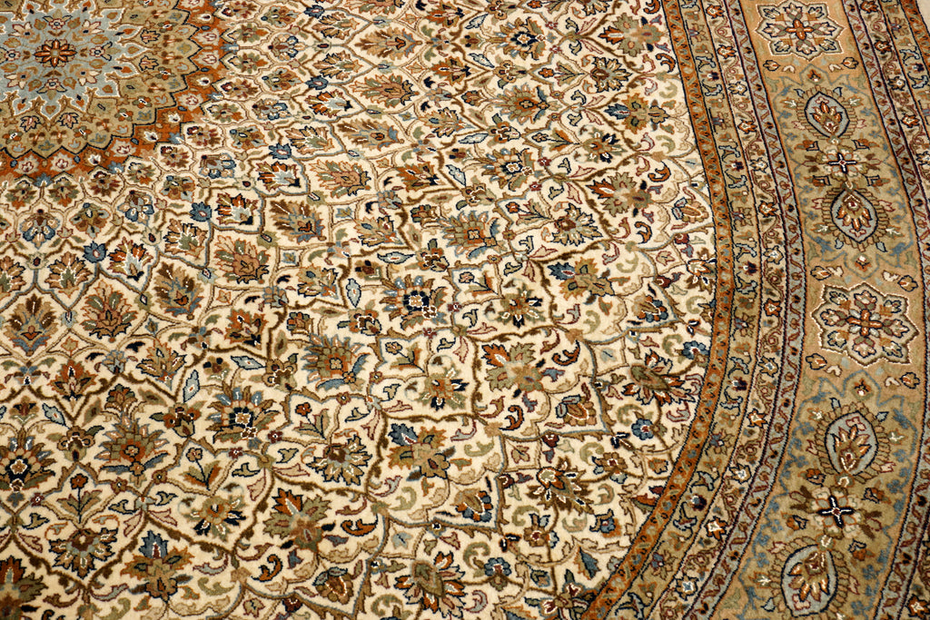 Täbriz Gombad 303 x 246 cm Indo Orient Teppich Handgeknüpft