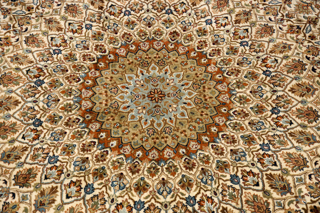 Täbriz Gombad 303 x 246 cm Indo Orient Teppich Handgeknüpft