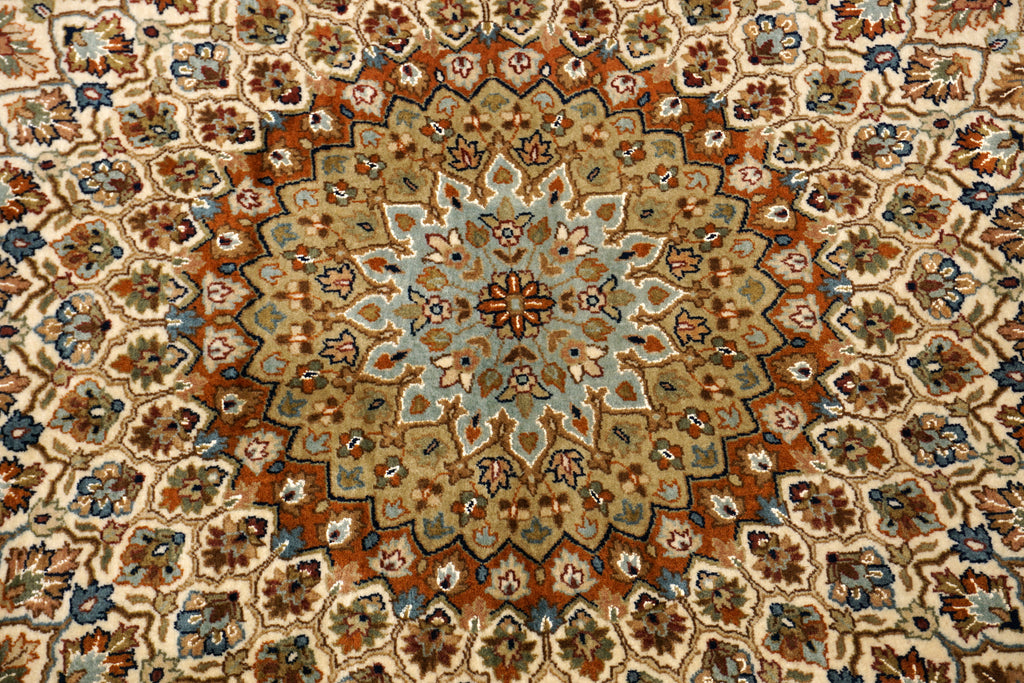 Täbriz Gombad 303 x 246 cm Indo Orient Teppich Handgeknüpft