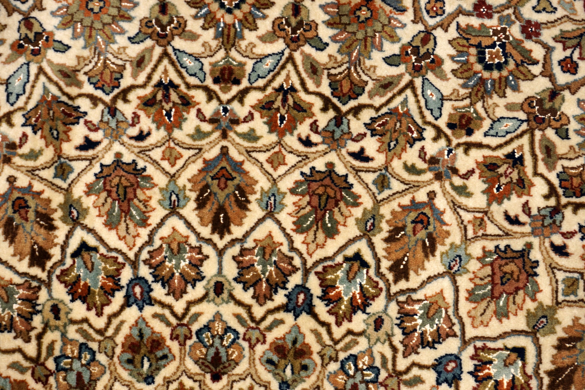 Täbriz Gombad 303 x 246 cm Indo Orient Teppich Handgeknüpft
