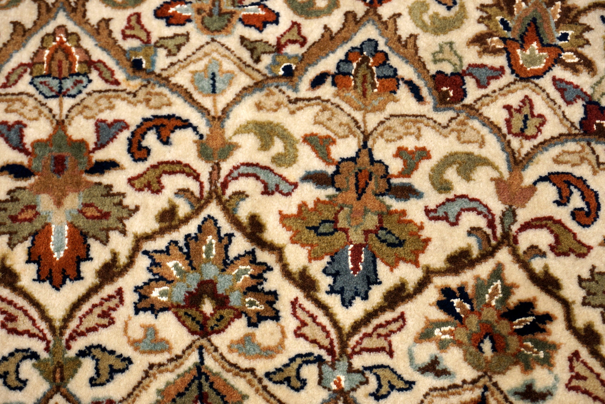 Täbriz Gombad 303 x 246 cm Indo Orient Teppich Handgeknüpft