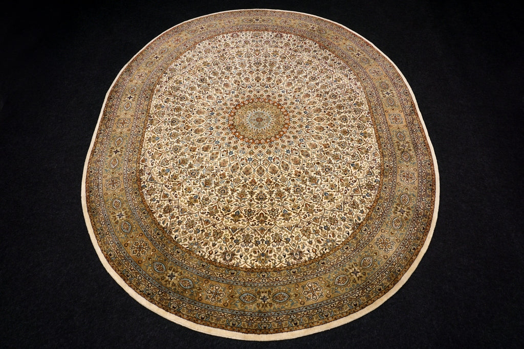 Täbriz Gombad 303 x 246 cm Indo Orient Teppich Handgeknüpft