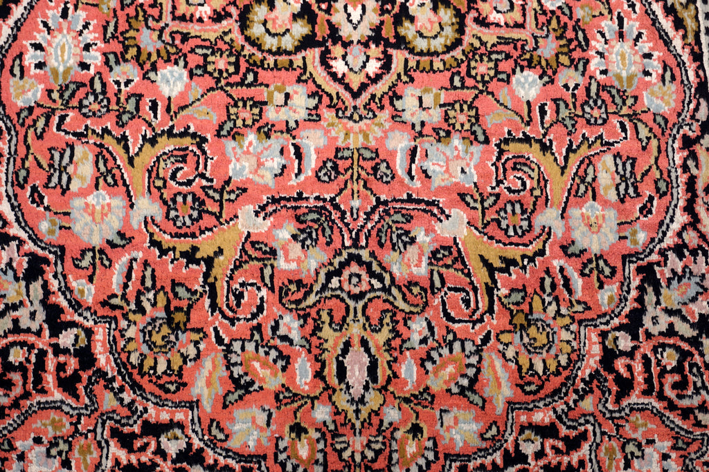 Kaschmir Orientteppich im Ghom-Stil