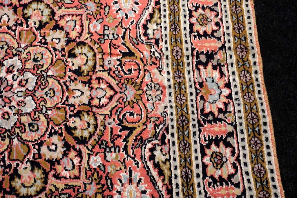 Kaschmir Orientteppich im Ghom-Stil