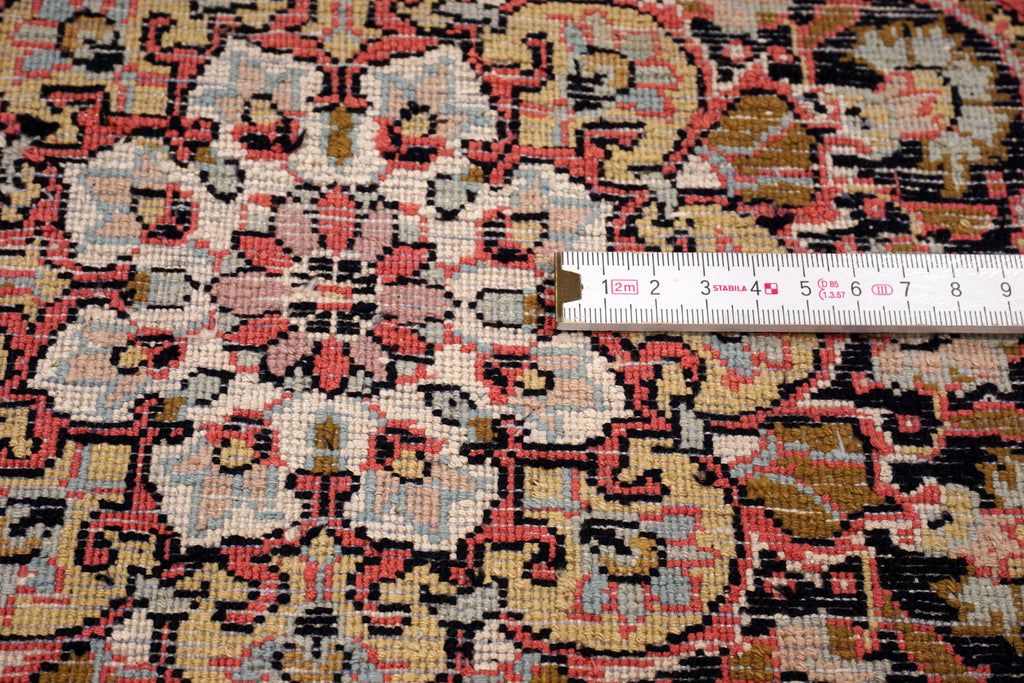 Kaschmir Orientteppich im Ghom-Stil
