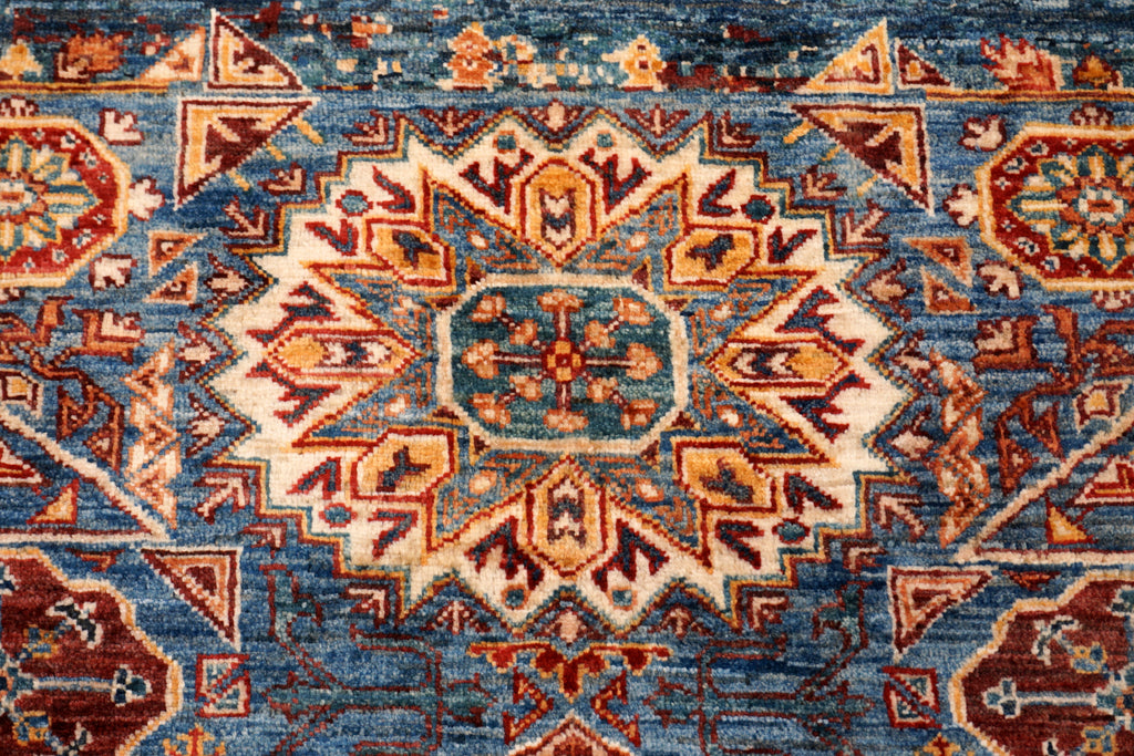 Afghanischer Mamlouk Designteppich aus Hochlandwolle