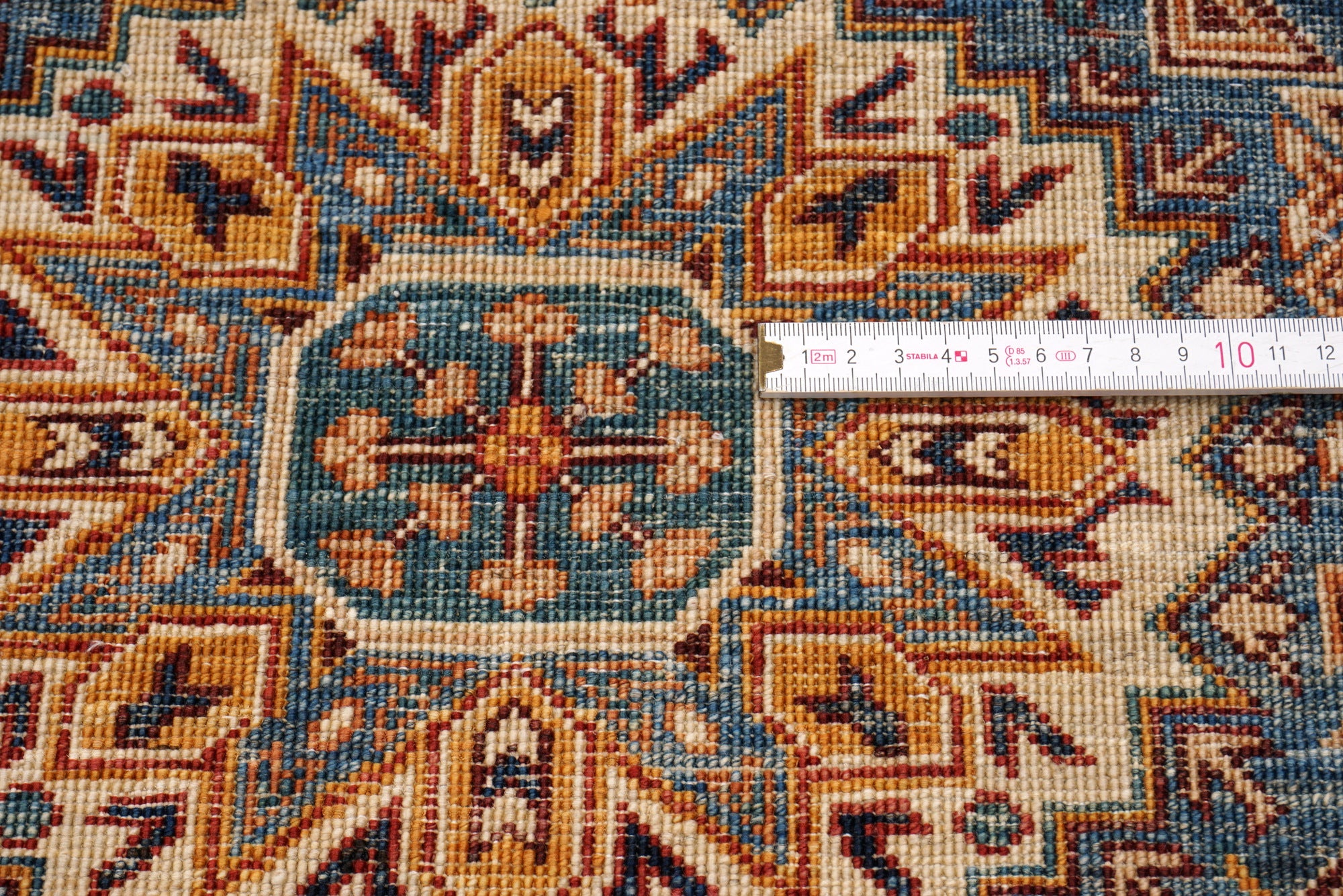 Afghanischer Mamlouk Designteppich aus Hochlandwolle