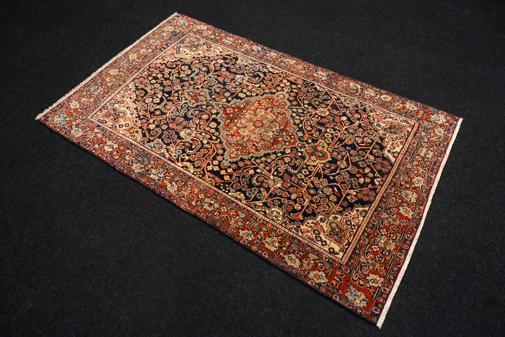 Sarough Teppich 200 x 123 cm Alt Perserteppich