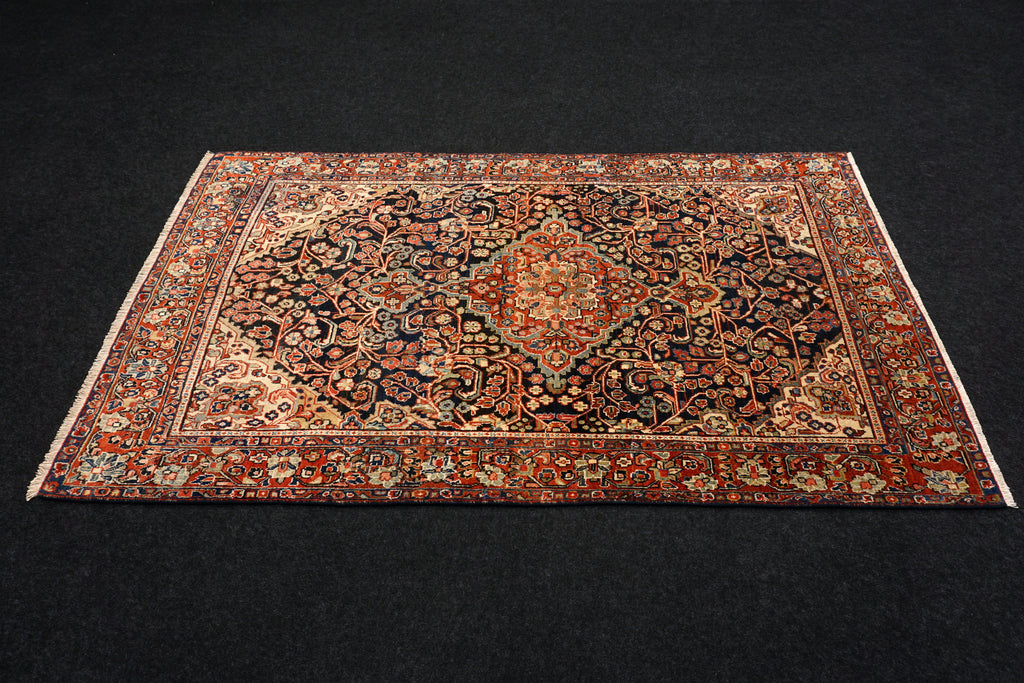 Sarough Teppich 200 x 123 cm Alt Perserteppich
