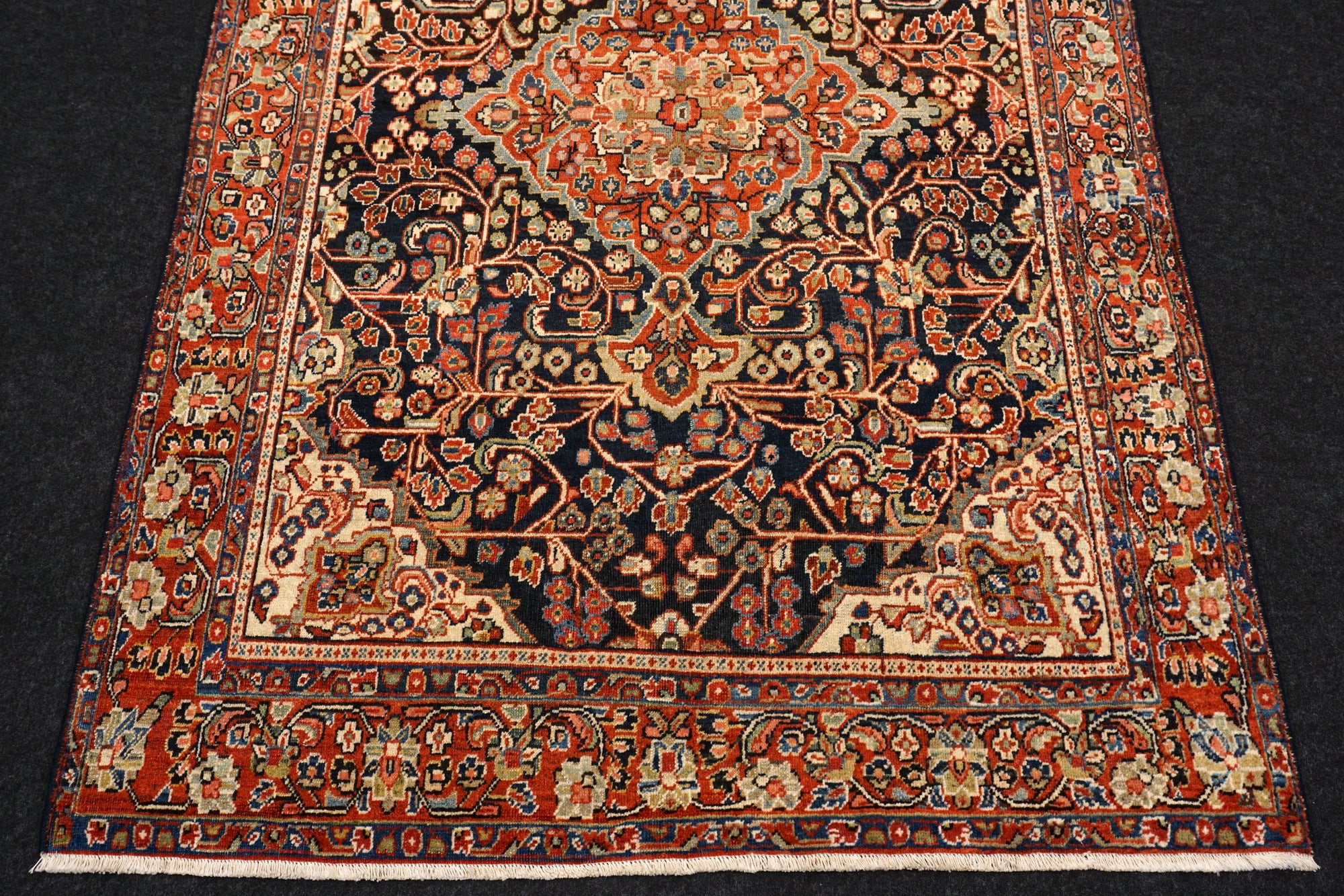 Sarough Teppich 200 x 123 cm Alt Perserteppich