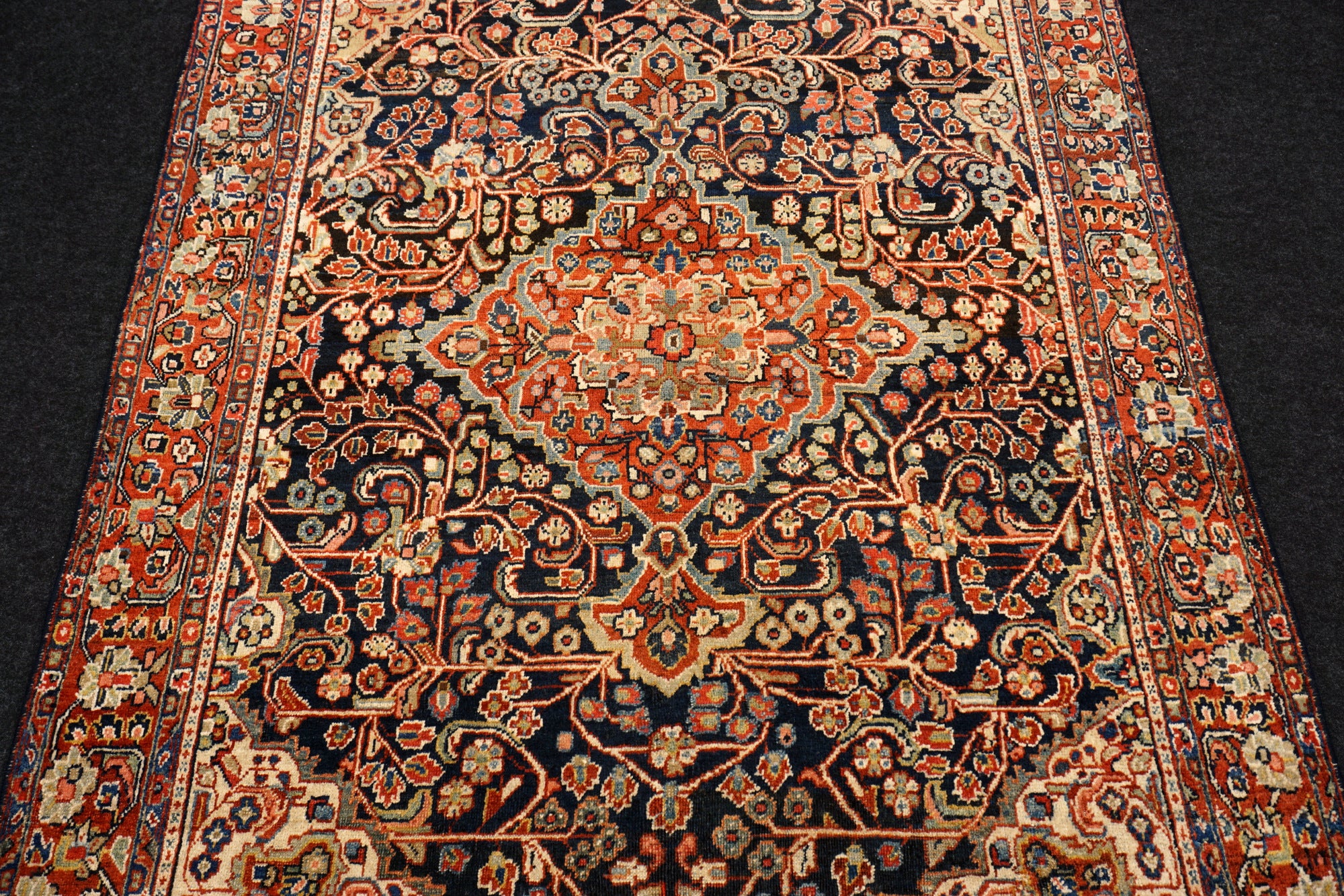 Sarough Teppich 200 x 123 cm Alt Perserteppich