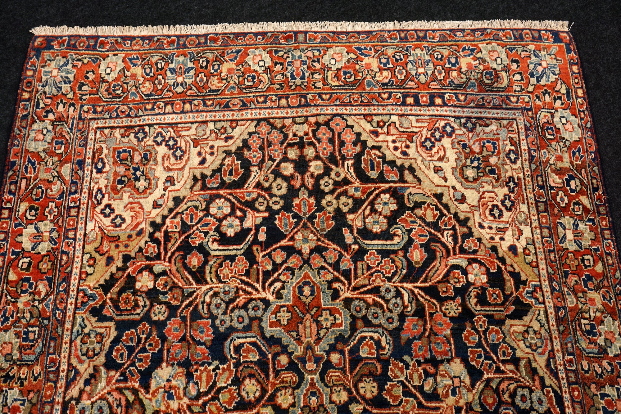 Sarough Teppich 200 x 123 cm Alt Perserteppich
