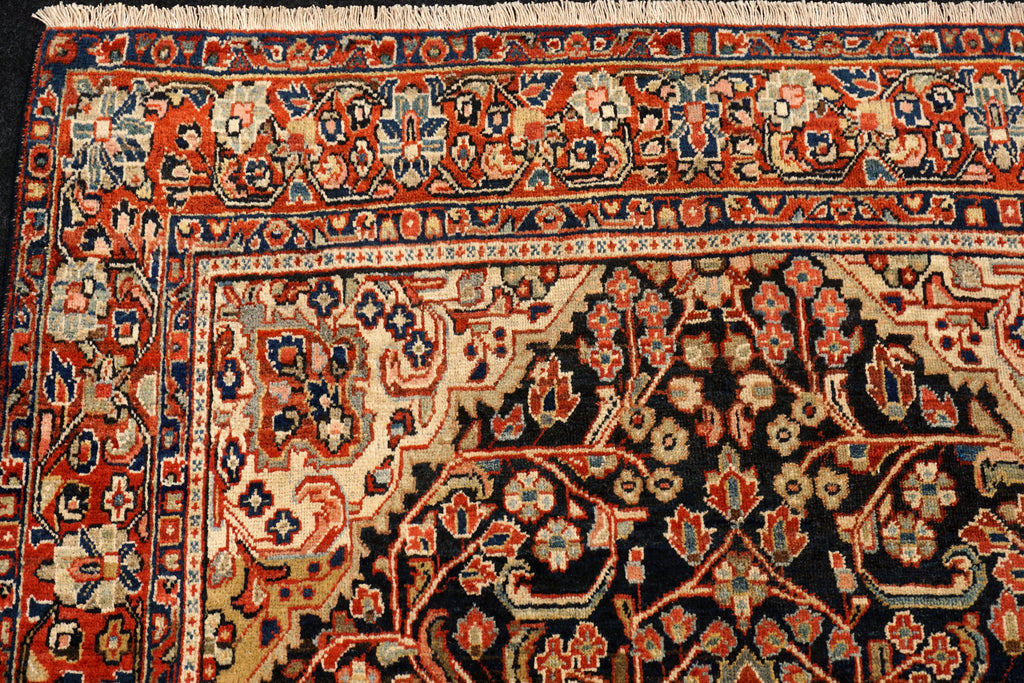 Sarough Teppich 200 x 123 cm Alt Perserteppich
