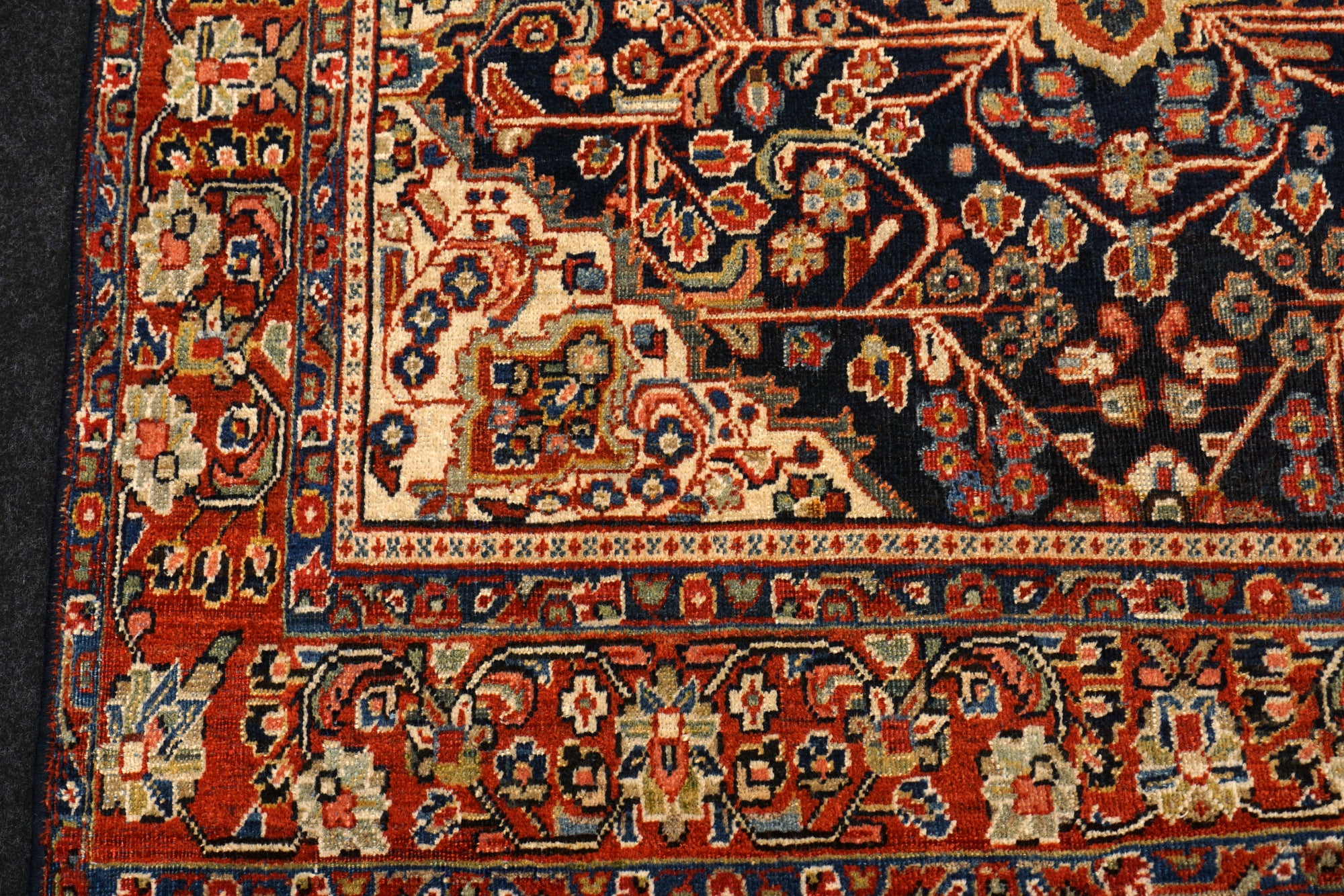 Sarough Teppich 200 x 123 cm Alt Perserteppich