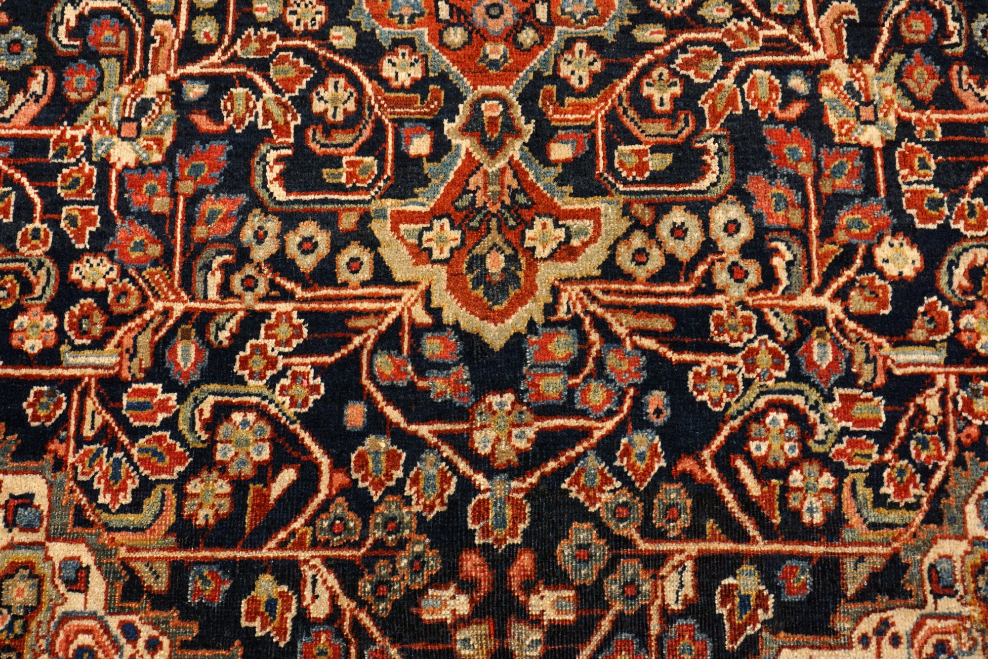 Sarough Teppich 200 x 123 cm Alt Perserteppich