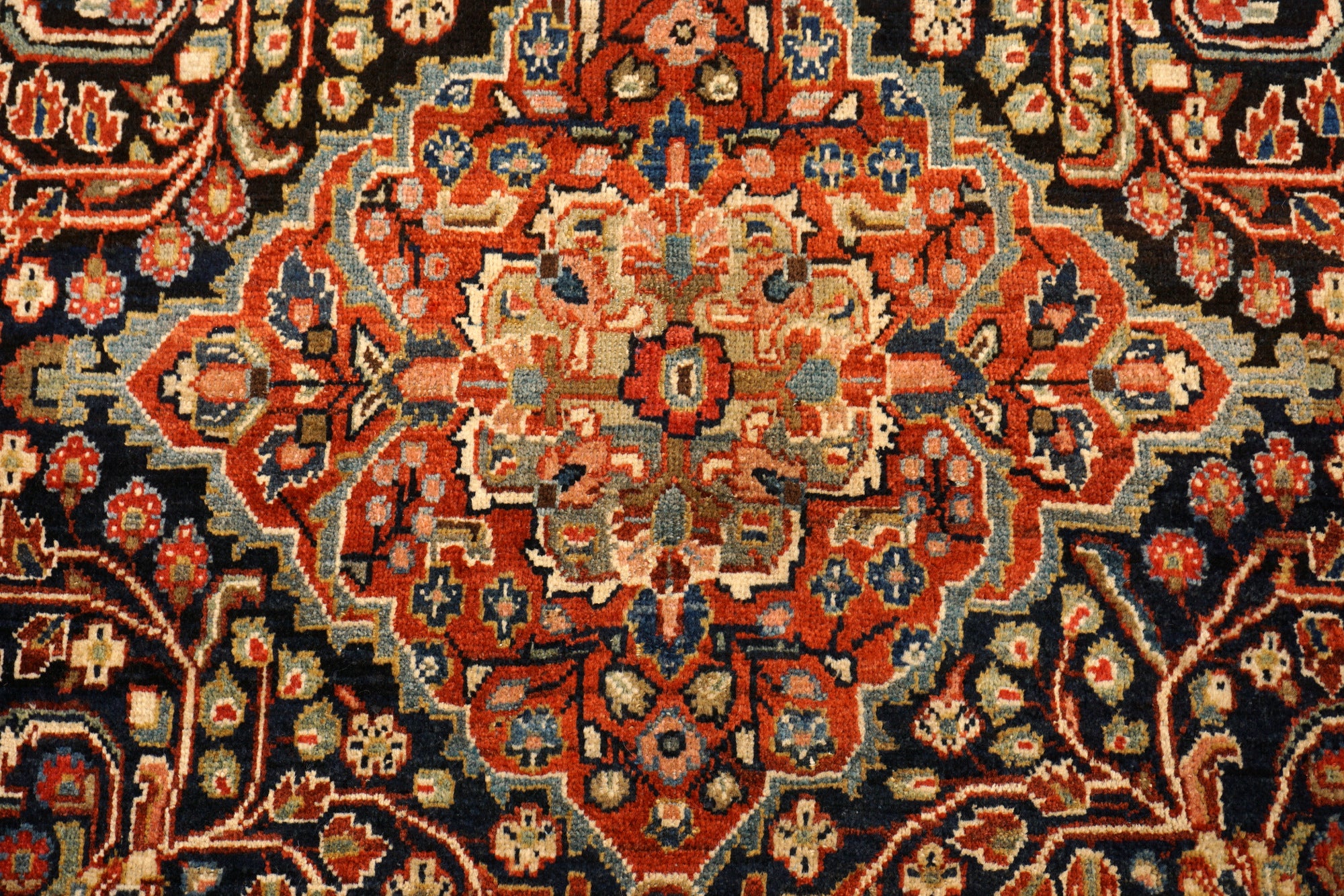 Sarough Teppich 200 x 123 cm Alt Perserteppich