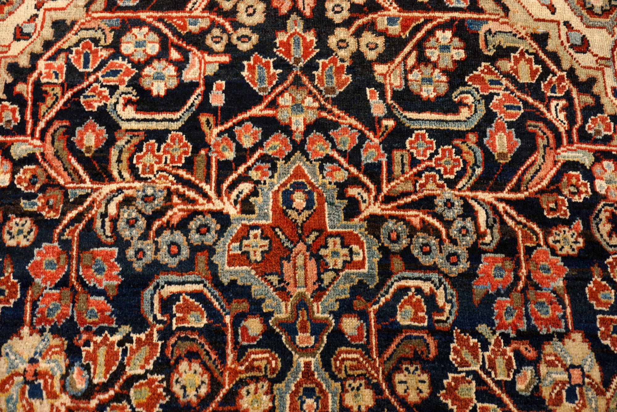 Sarough Teppich 200 x 123 cm Alt Perserteppich