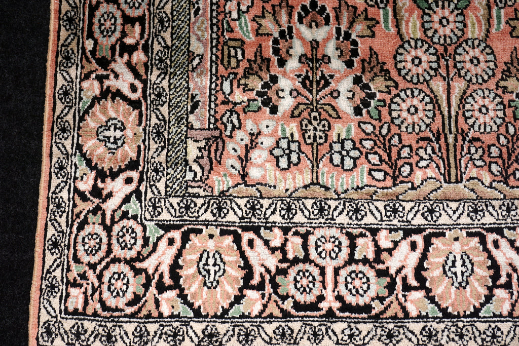 Ghom Kashmir 150 x 89 cm Orient Teppich Seidenteppich Handgeknüpft