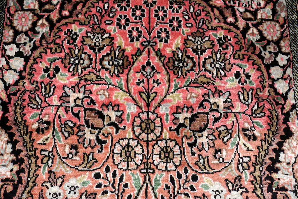 Ghom Kashmir 150 x 89 cm Orient Teppich Seidenteppich Handgeknüpft