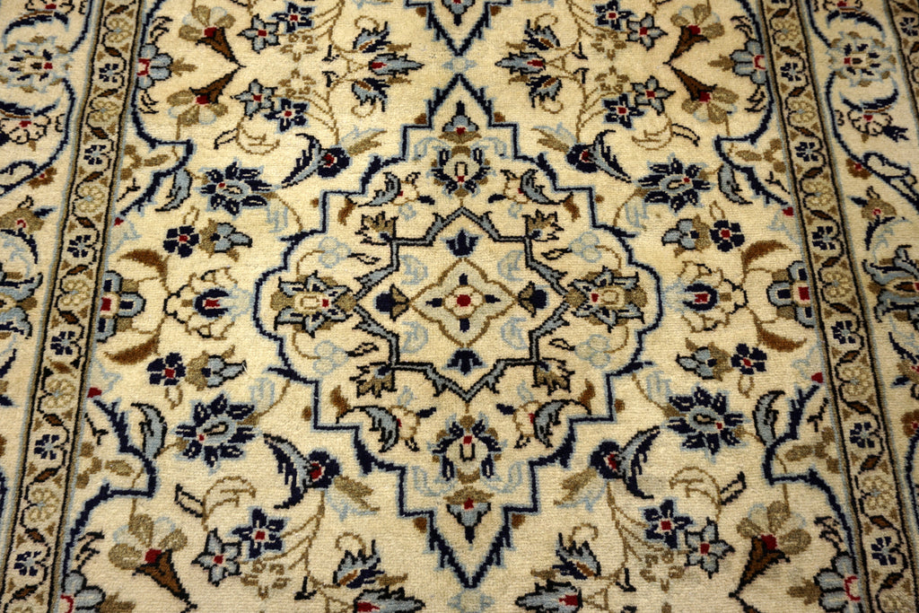 Keschan Läufer 406 x 102 cm Beige Perserteppich